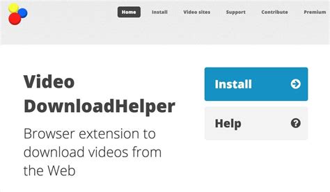 The most complete Web <strong>video downloader</strong> ! The popular <strong>Video</strong> DownloadHelper Firefox extension is now available for Chrome. . Video downloader helper